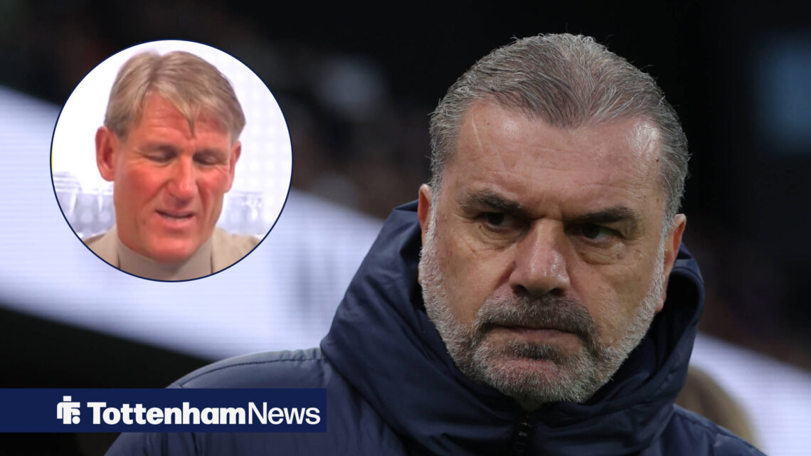Simon Jordan is not Tottenham boss Ange Postecoglou's biggest fan.