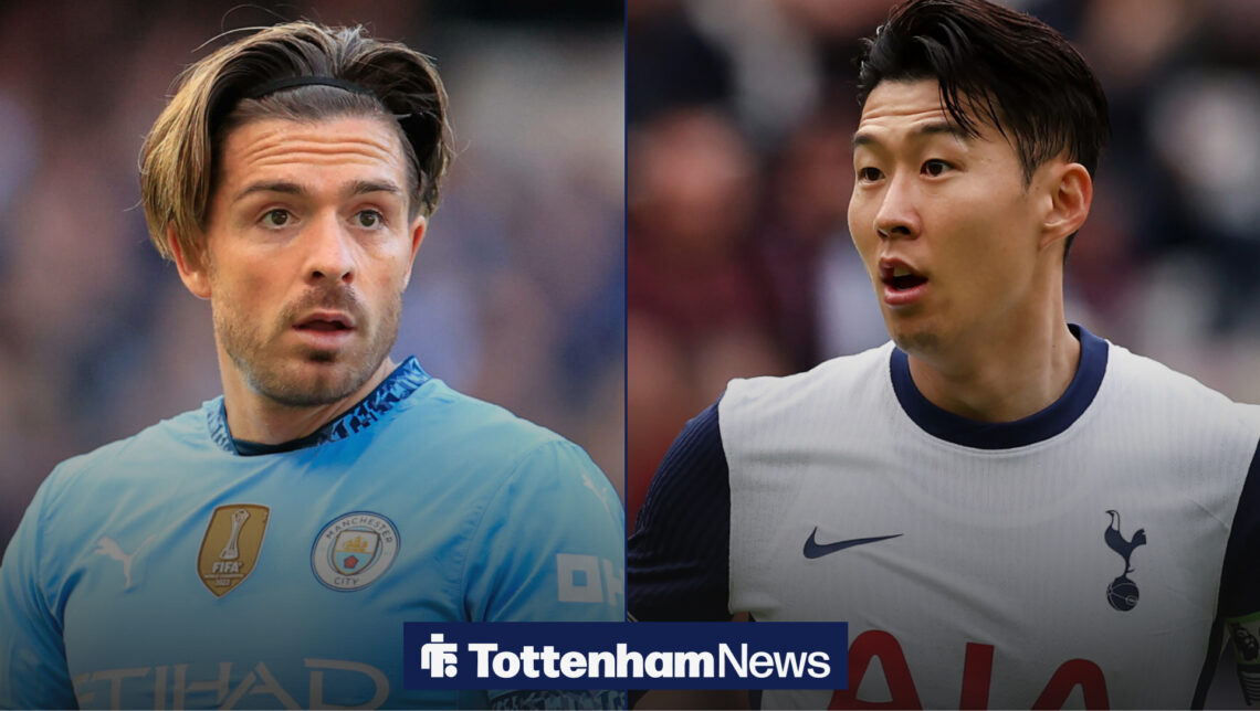 Jack Grealish & Son Heung-min
