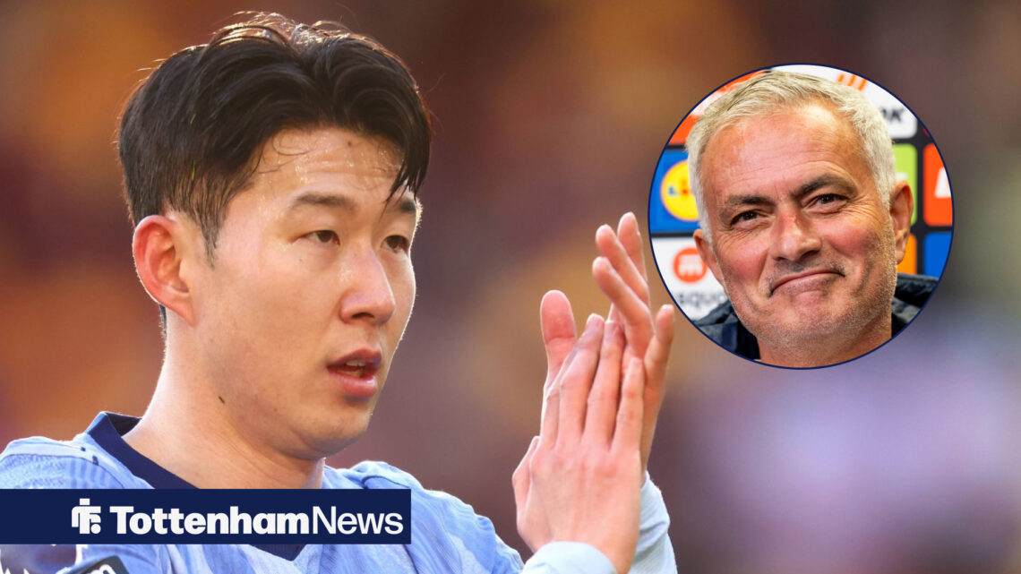 Son Heung-min, Jose Mourinho