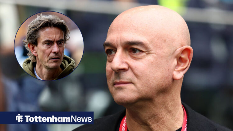 Daniel Levy, Thomas Frank, Tottenham.