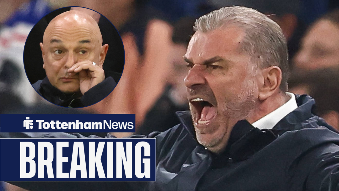 Tottenham Ange Postecoglou Daniel Levy