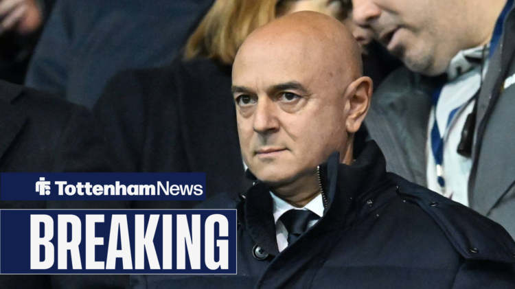 Tottenham chairman Daniel Levy