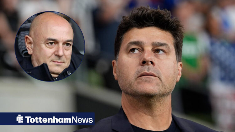 Tottenham chief Daniel Levy and USMNT manager Mauricio Pochettino