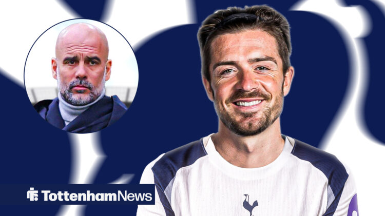 Tottenham Manchester City Jack Grealish Pep Guardiola