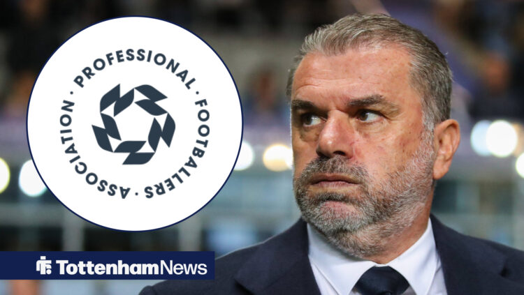Tottenham PFA Ange Postecoglou