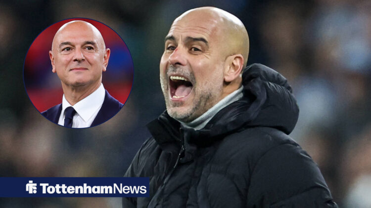 Tottenham are set to nab a Pep Guardiola prospect from Manchester City.