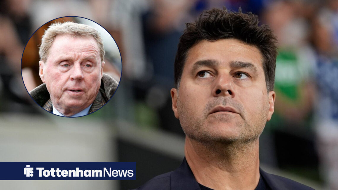 Tottenham ex-manager Mauricio Pochettino and Harry Redknapp
