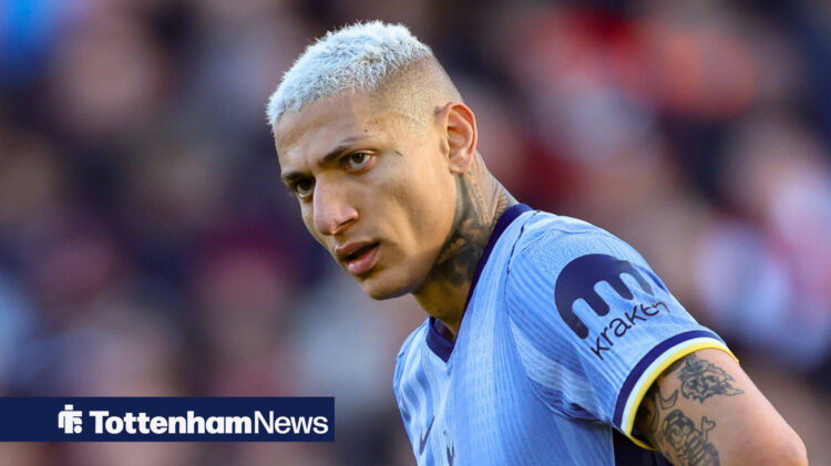 Richarlison could leave Tottenham this summer.