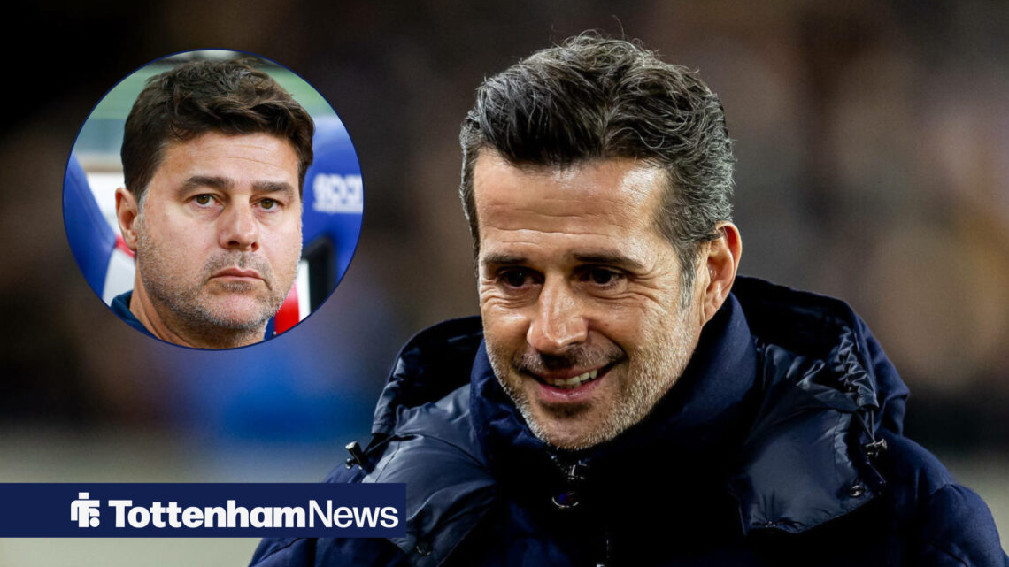 Tottenham ex-manager Mauricio Pochettino and Fulham boss Marco Silva
