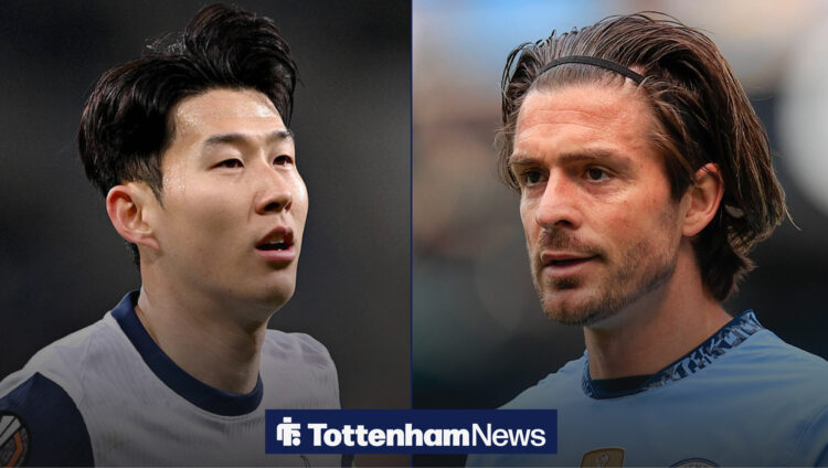 Son Heung-min could be replaced by Jack Grealish