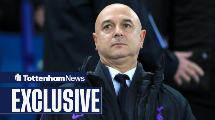 Levy Tottenham exclusive