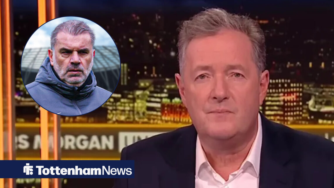 Piers Morgan reacts as Ange Postecoglou sacked