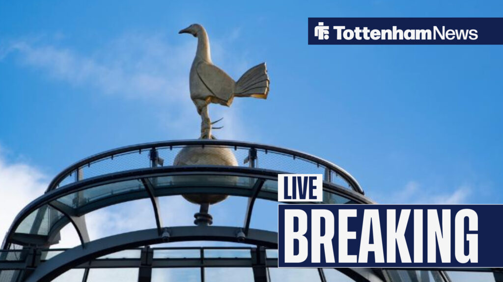 Tottenham exit sealed as four-and-a-half-year January deal agreed prior to kick-off vs Crystal Palace