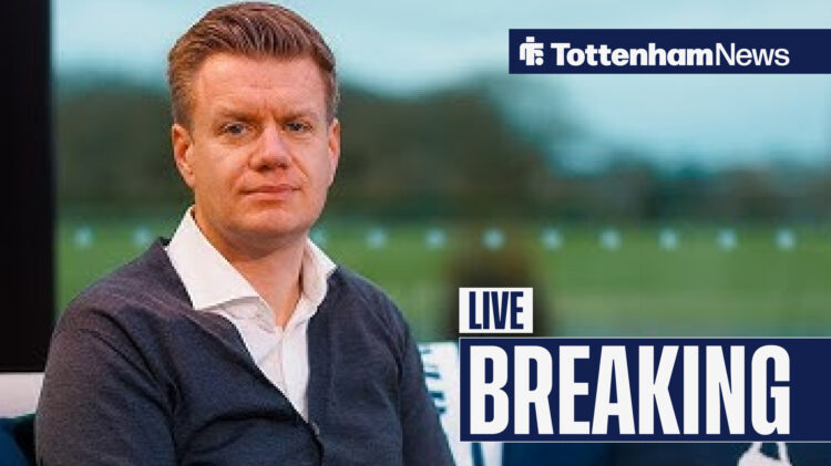 Tottenham technical director Johan Lange