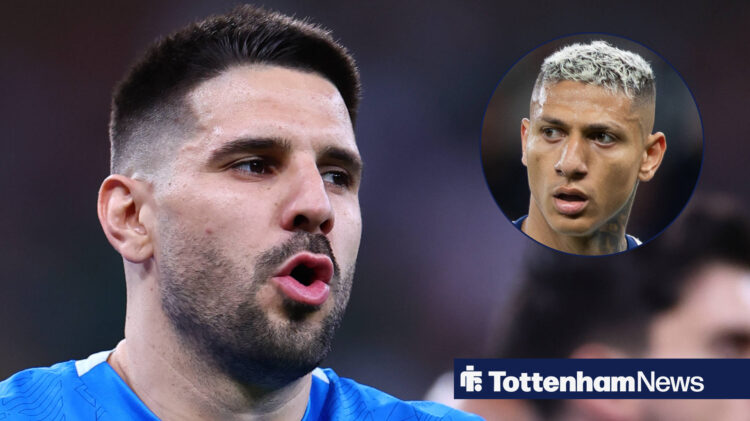 Aleksandar Mitrovic and Richarlison