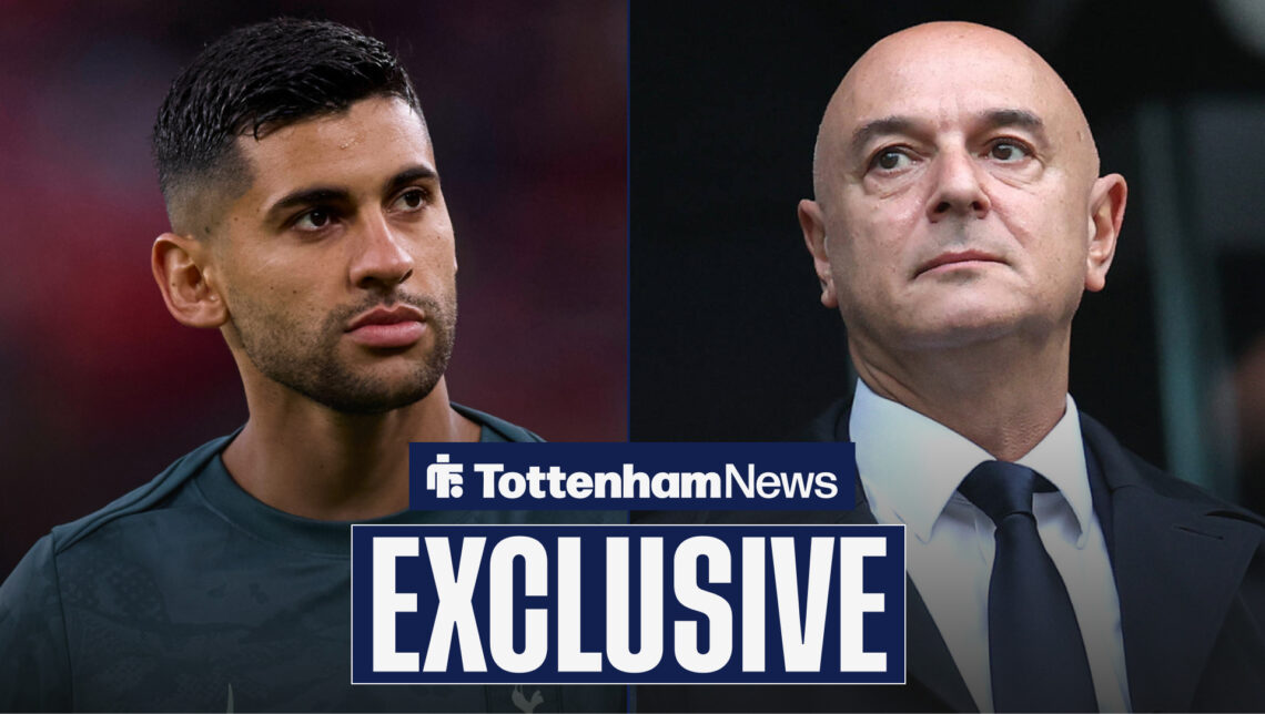 Cristian Romero, Daniel Levy, Tottenham.
