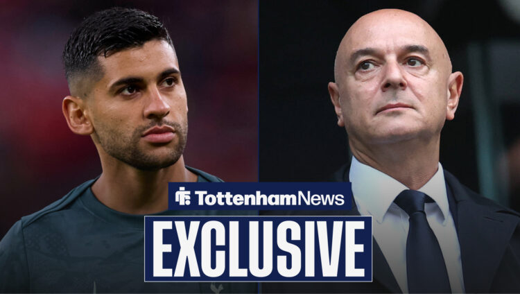 Cristian Romero, Daniel Levy, Tottenham.