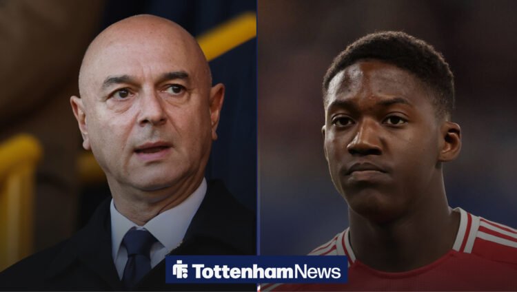Daniel Levy and Kobbie Mainoo