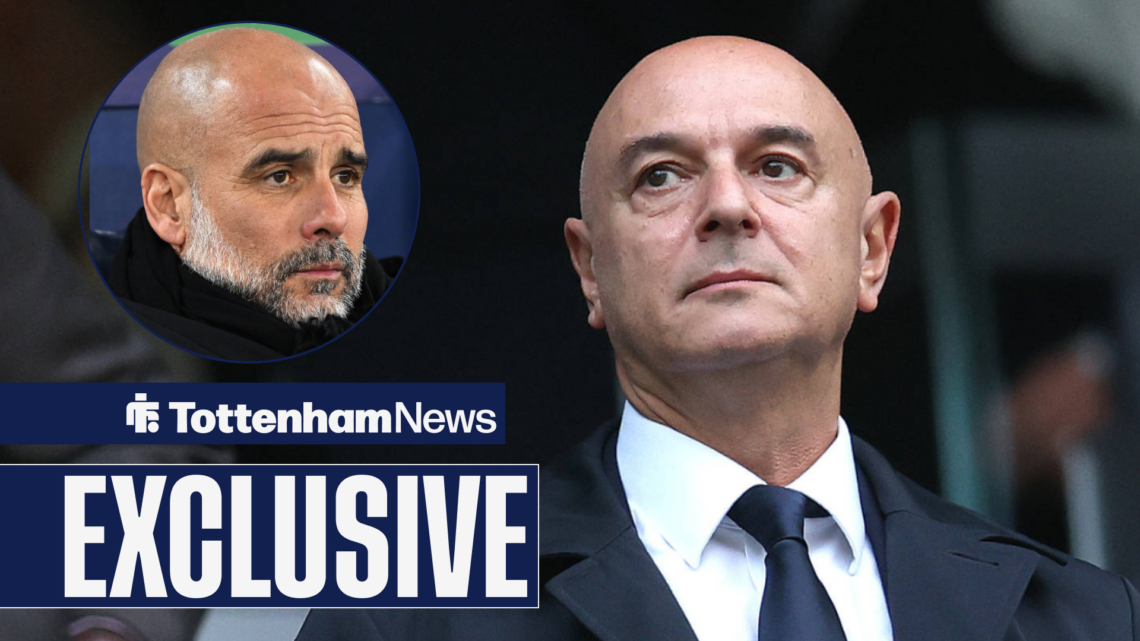 Daniel Levy, Pep Guardiola.