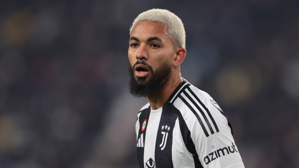 Juventus midfielder Douglas Luiz
