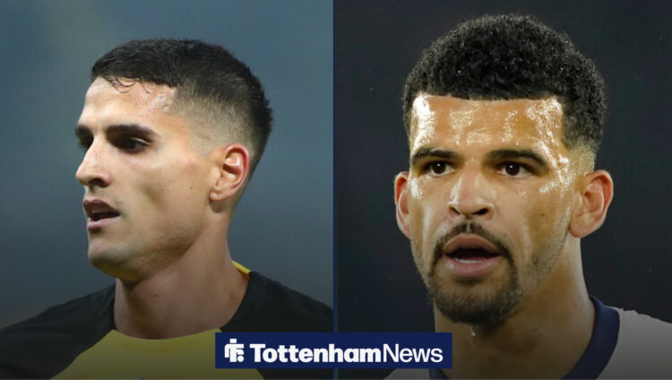 Erik Lamela, Dominic Solanke, Tottenham