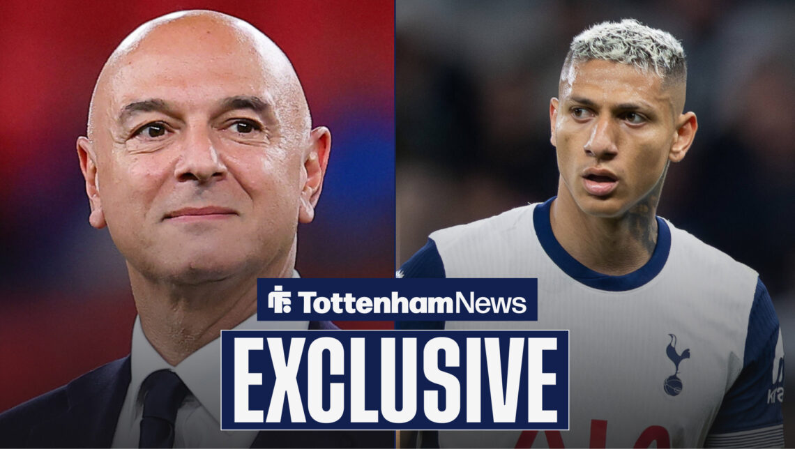 Daniel Levy, Richarlison feature