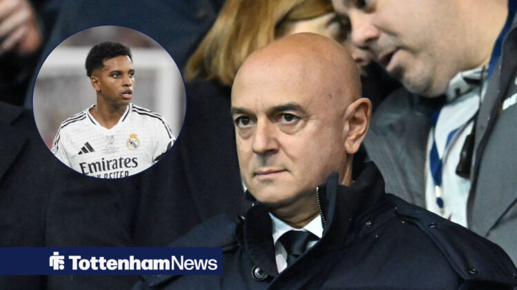 Levy, Rodrygo looking to the right