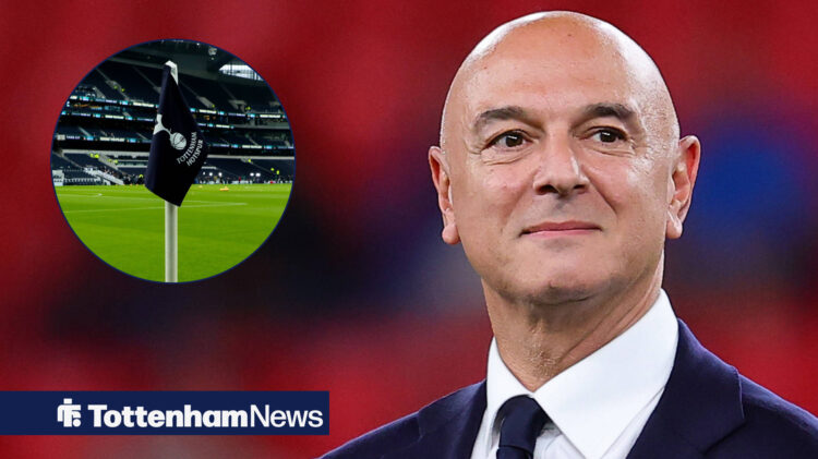 Daniel Levy, Tottenham flag