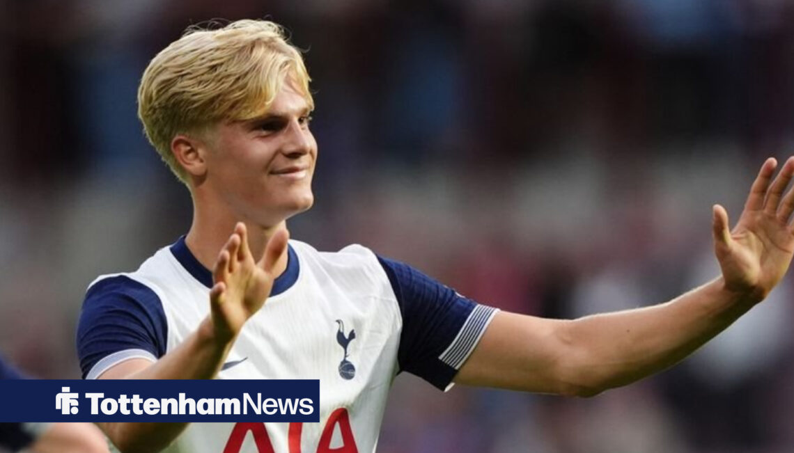 Lucas Bergvall, Tottenham
