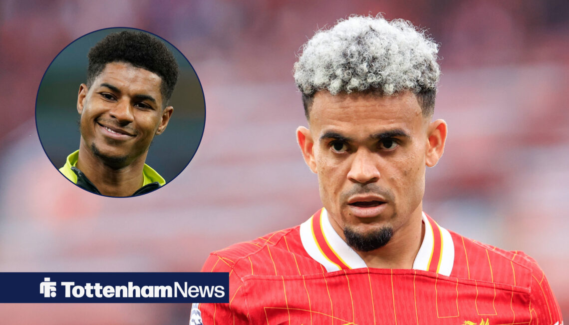 Marcus Rashford Luis Diaz