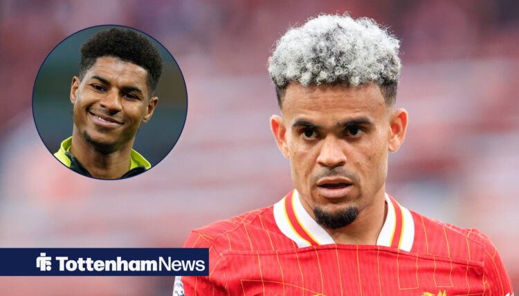 Marcus Rashford Luis Diaz