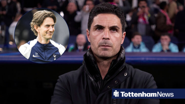 Mikel Arteta looking glum