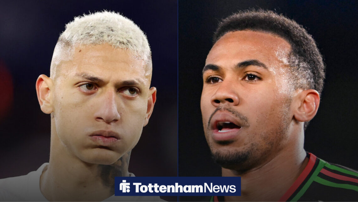 Richarlison and Gabriel Magalhaes