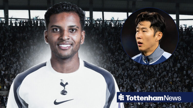 Rodrygo and Son Heung-min