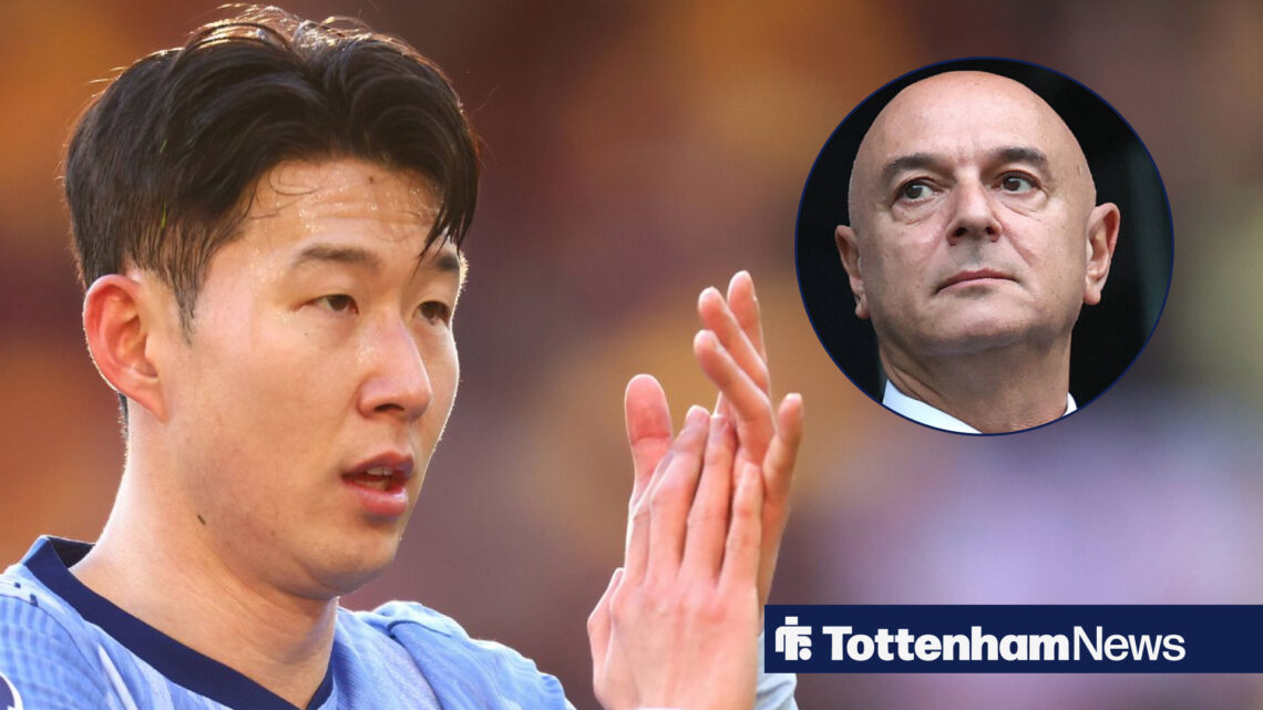 Son Heung-min, Daniel Levy