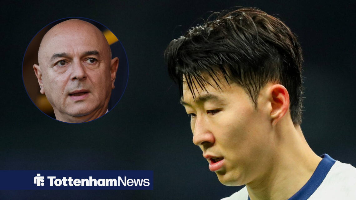 Son Heung-min, Daniel Levy