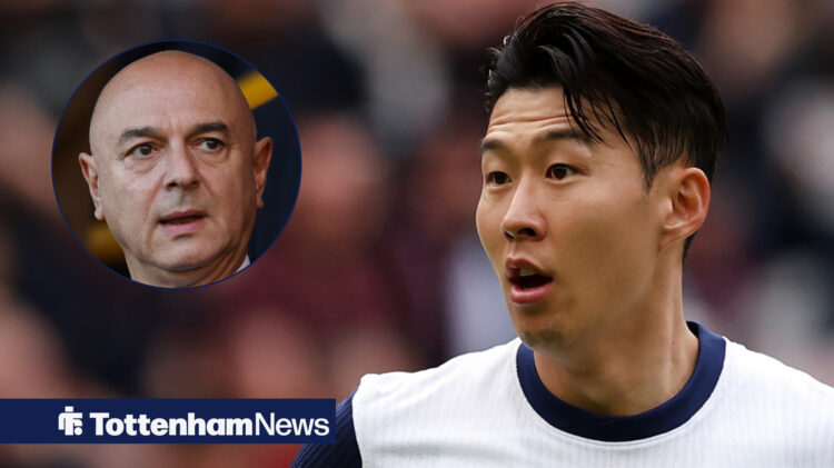 Son Heung-min, Daniel Levy