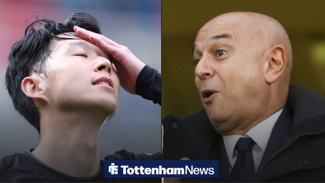 Son Heung-min, Daniel Levy, Tottenham
