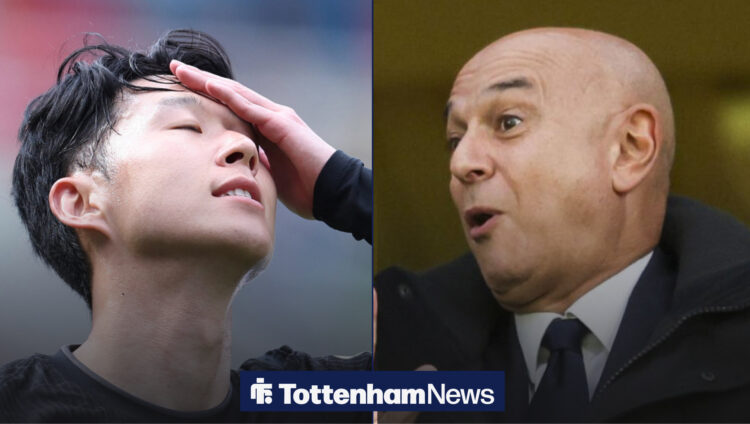 Son Heung-min, Daniel Levy, Tottenham