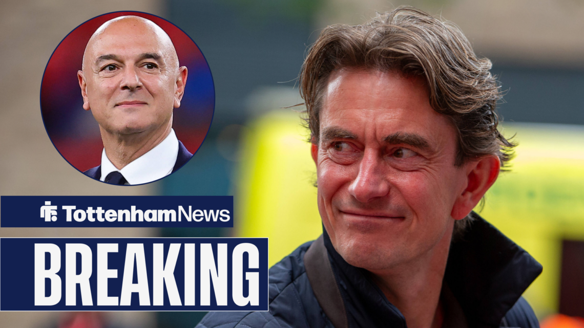 Thomas Frank, Daniel Levy, Tottenham.