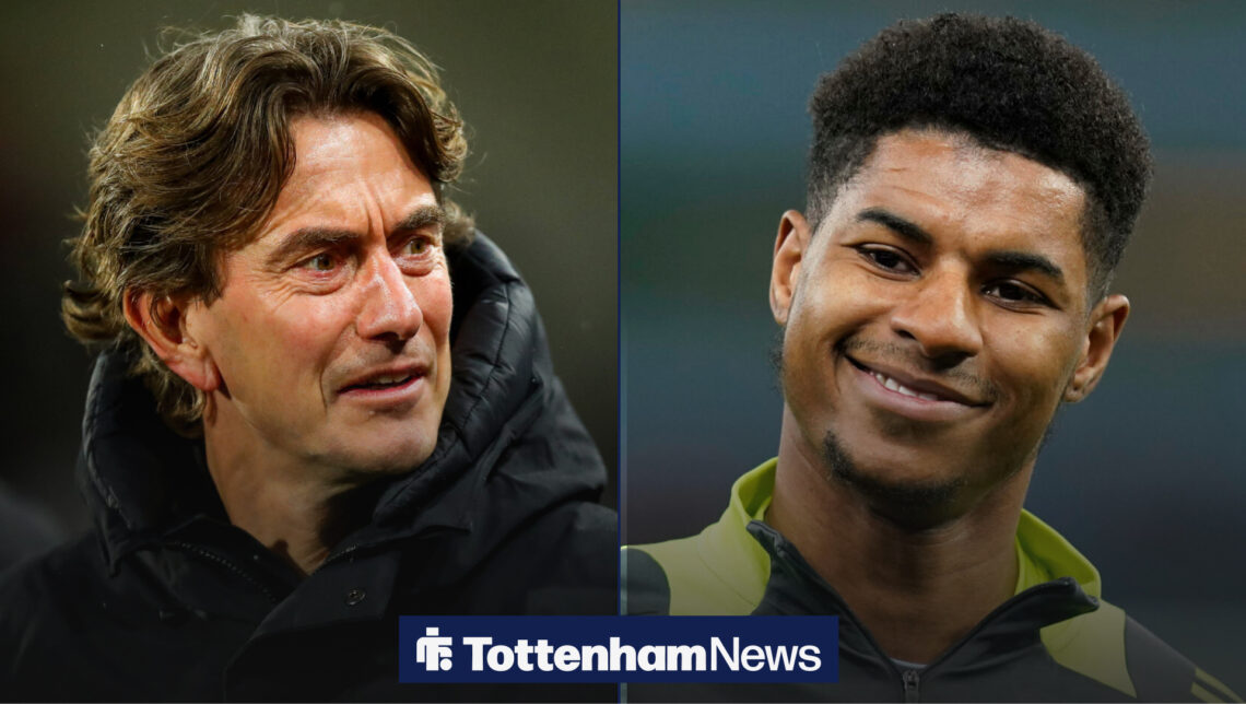 Thomas Frank, Marcus Rashford.