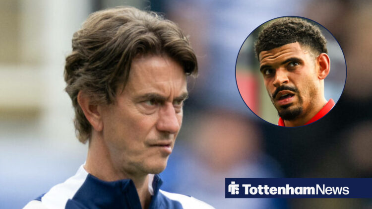 Thomas Frank and Morgan Gibbs-White looking irritated
