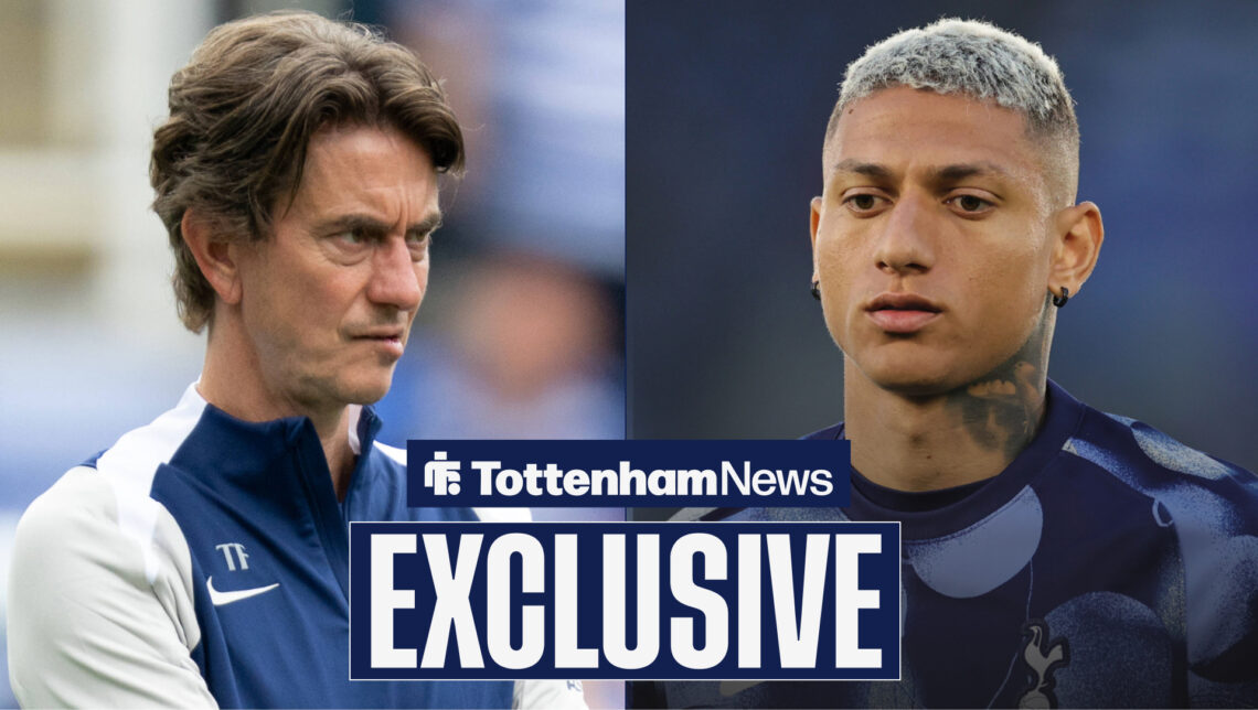 Thomas Frank, Richarlison, Tottenham.