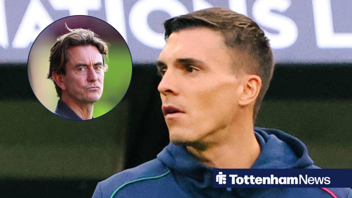 Thomas Frank alongside Joao Palhinha