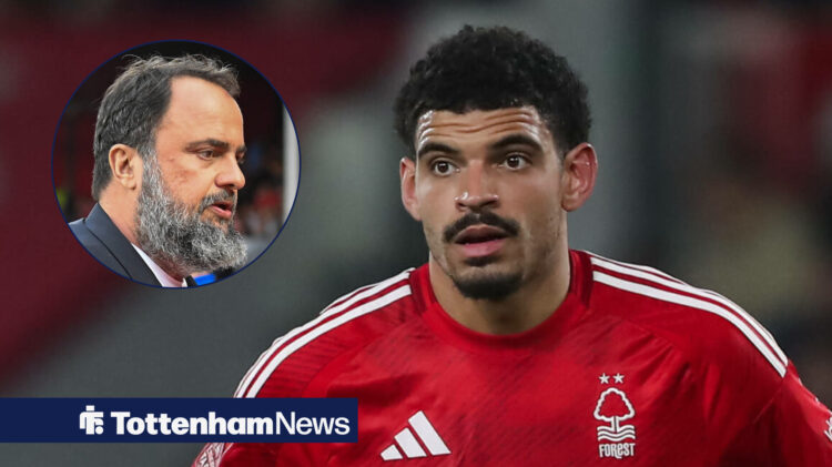 Tottenham-linked Morgan Gibbs-White and Nottingham Forest owner Evangelos Marinakis