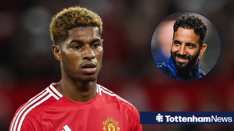 Tottenham Manchester United Marcus Rashford Ruben Amorim