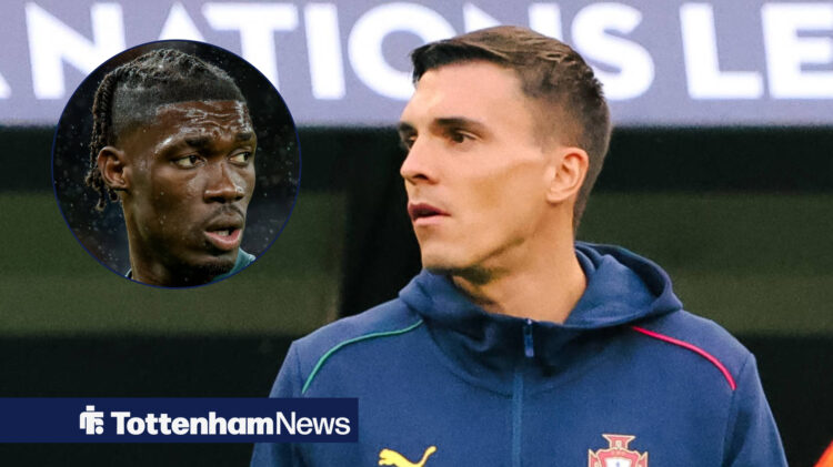 Tottenham midfielder Yves Bissouma and Bayern Munich ace Joao Palhinha