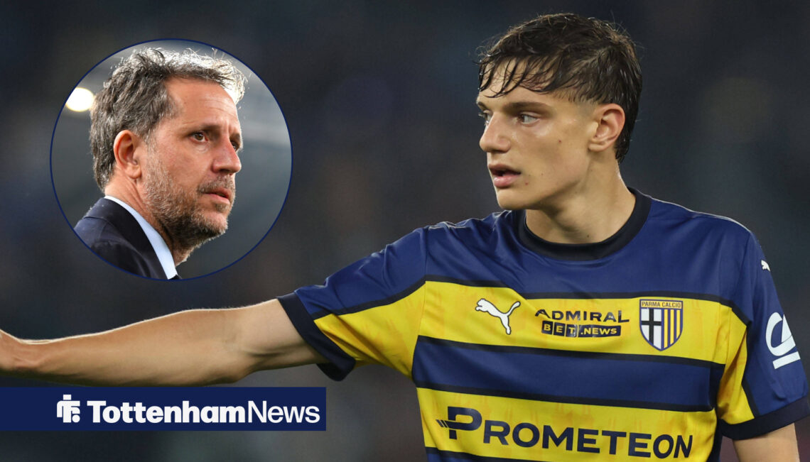 Fabio Paratici and Tottenham target Giovanni Leoni