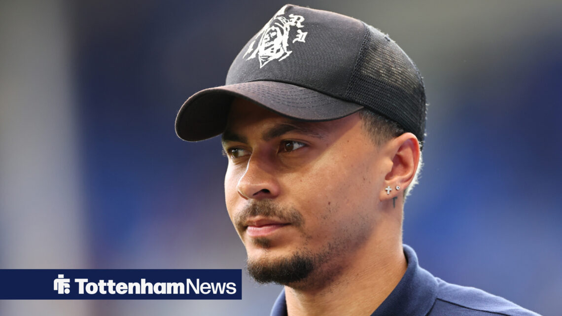 Dele Alli unhappy