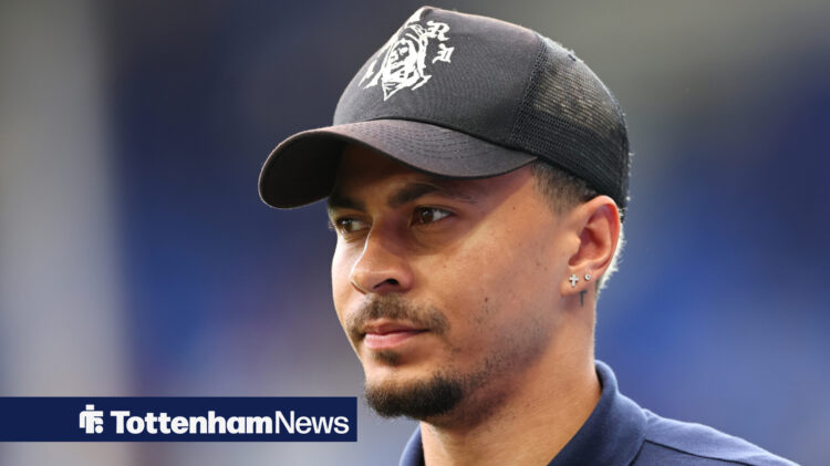 Dele Alli unhappy